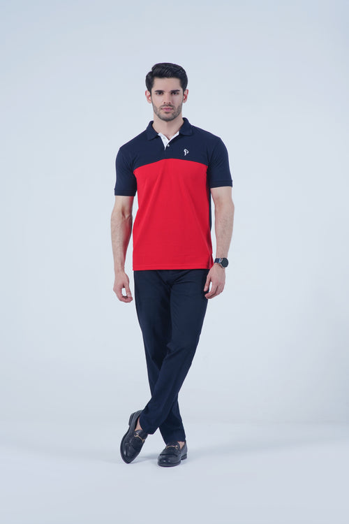 Vintage Navy/Red POLO