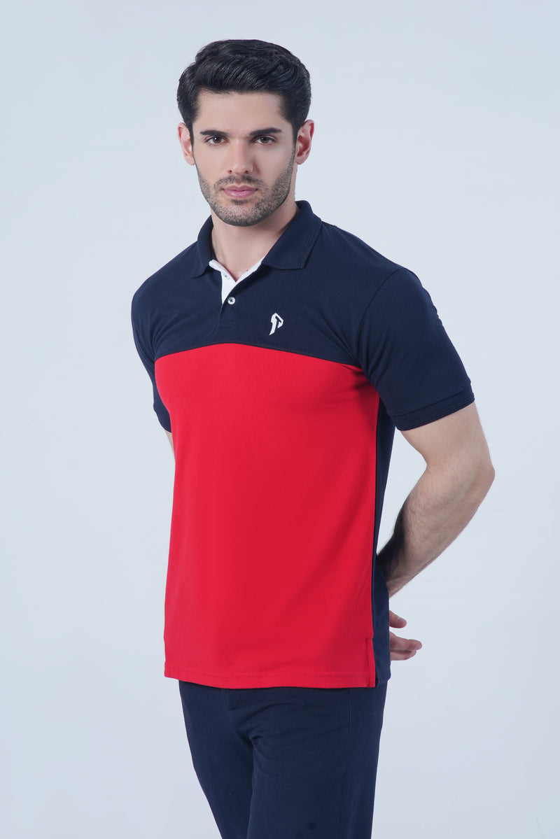 Vintage Navy/Red POLO