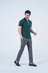 Green Zipper POLO