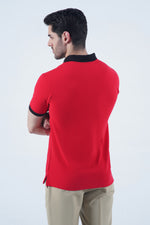 Red Zipper POLO