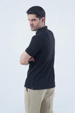 Black Zipper POLO