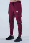 ActiveGym-Cargo Trouser(Burgundy)