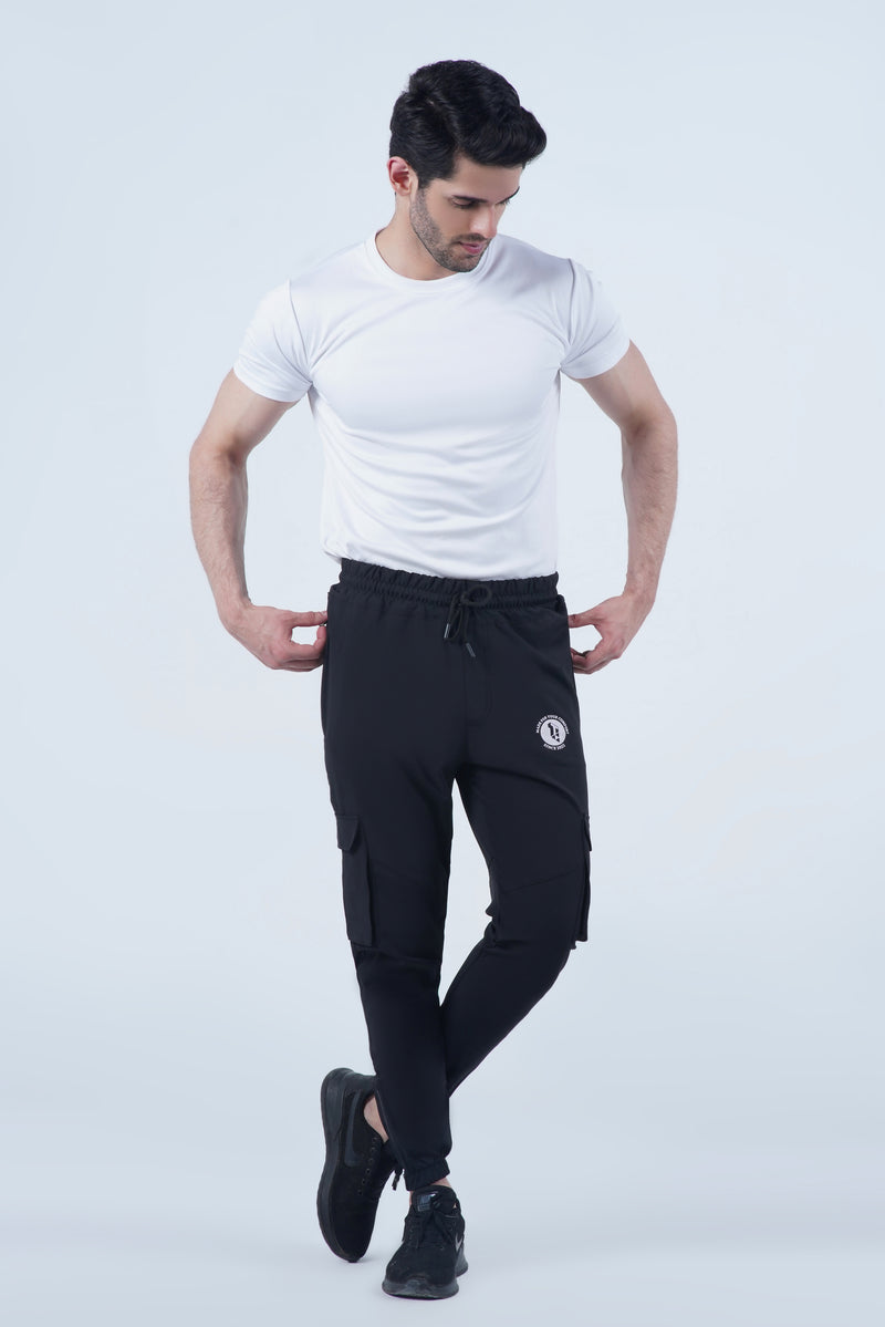 ActiveGym-Cargo trouser(Black)