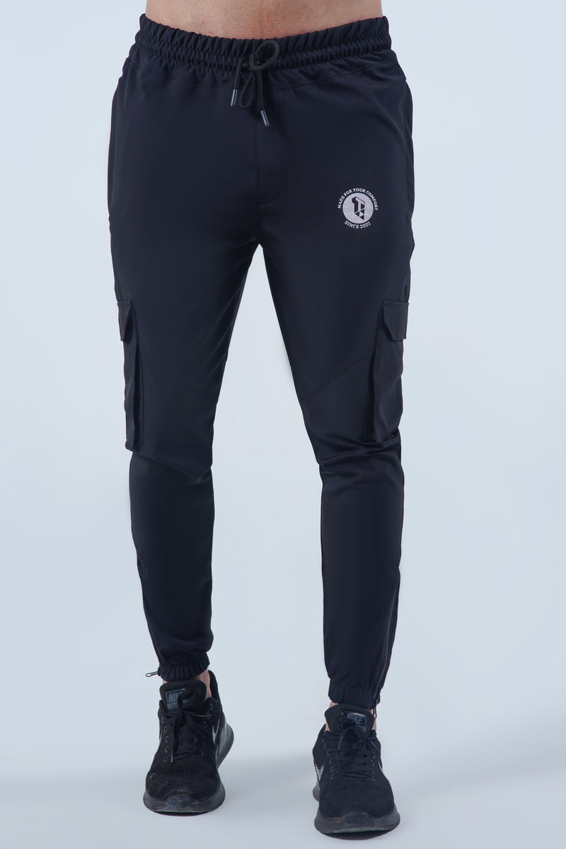 ActiveGym-Cargo trouser(Black)