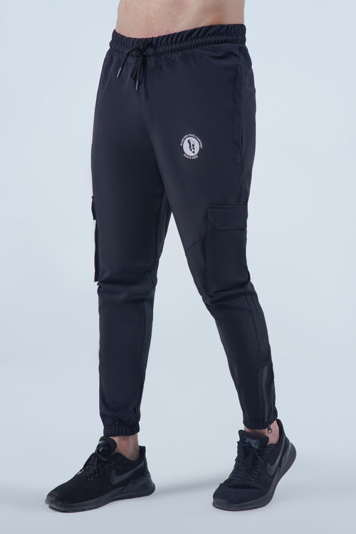 ActiveGym-Cargo trouser(Black)