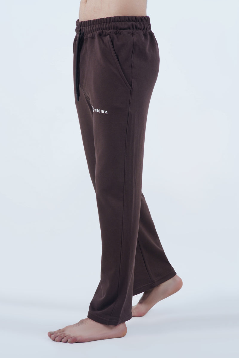 Wide Leg Lounge Trouser(Brown)