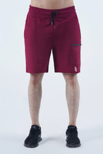 Turbo-Shorts (Burgundy)